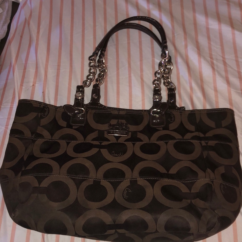 Brown Coach Shoulder bag